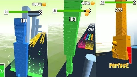 Stack Colours Max Level Gameplay Walkthrough (Android-iOS)#shorts #androidgames