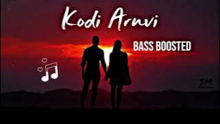 Kodi Aruvi Song | Bass Boosted | Mehandi Circus | Hi - Res Audio | Studio Music