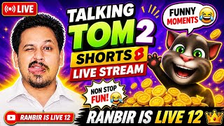 My Talking Tom 2 Live 🔴 Crazy Fun + Funny Moments 🤣 | RANBIR IS LIVE 12