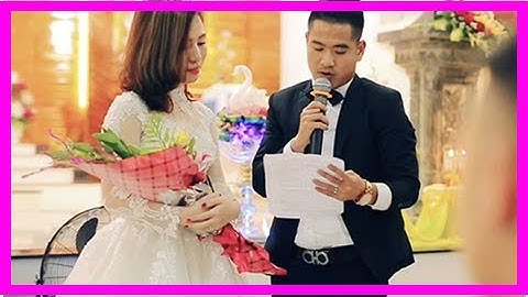 Lễ cưới trong nhà thờ châu Âu hoàn chỉnh văn bản