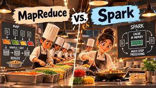 MapReduce vs. Spark Explained with a Kitchen Analogy