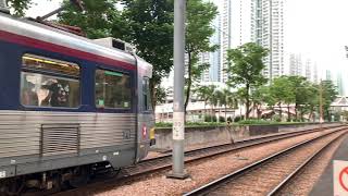 第二期輕鐵1081+1207@706離開天富1號月台