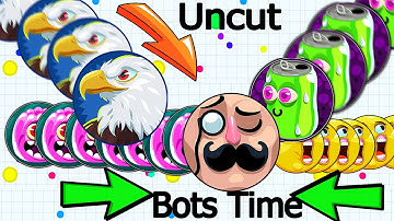 Agario - Gameplay First Time With Bots And First Uncut Video  Best Montage