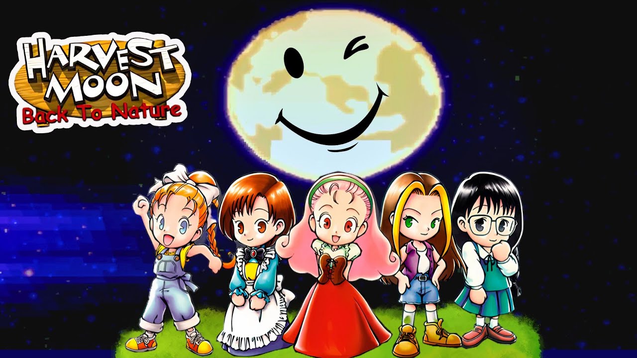 Festival da Lua com todas garotas (sem comentários) - Harvest Moon