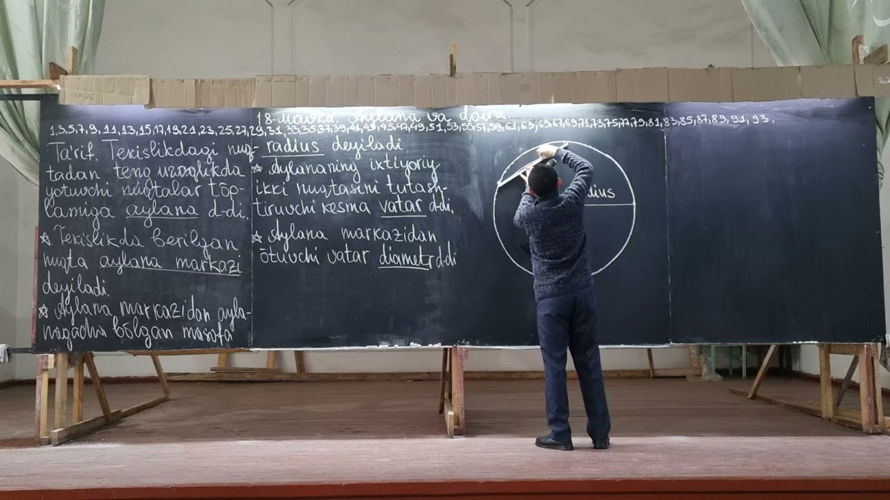 18-MAVZU | AYLANA VA DOIRA | [2-QISM]