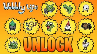 ALL SECRET PETS UNLOCKS in Wobbly Life 0.94 (2024)