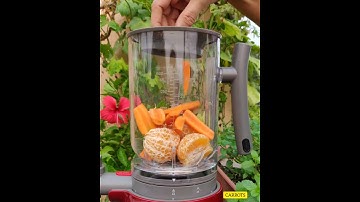 Orange carrot juice recipe | how to make orange carrot juice at home