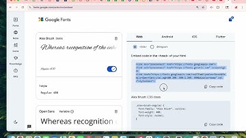 Getting Your Google Fonts
