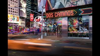 'Dos Caminos'  Mexican Restaurant at Times Square || New York || Telugu Vlogs || JVR Telugu