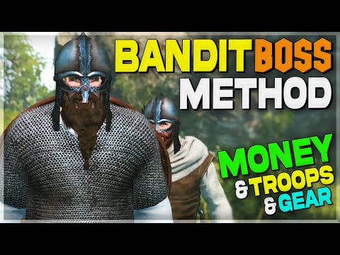 Bandit Boss Method - Money, Gear & Troops in Early Game (Bannerlord Guide)