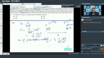 AIATS TEST 2 Paper 1 PHYSICS For Class XII Studying JEE Advance 2018 Q 13 to 15