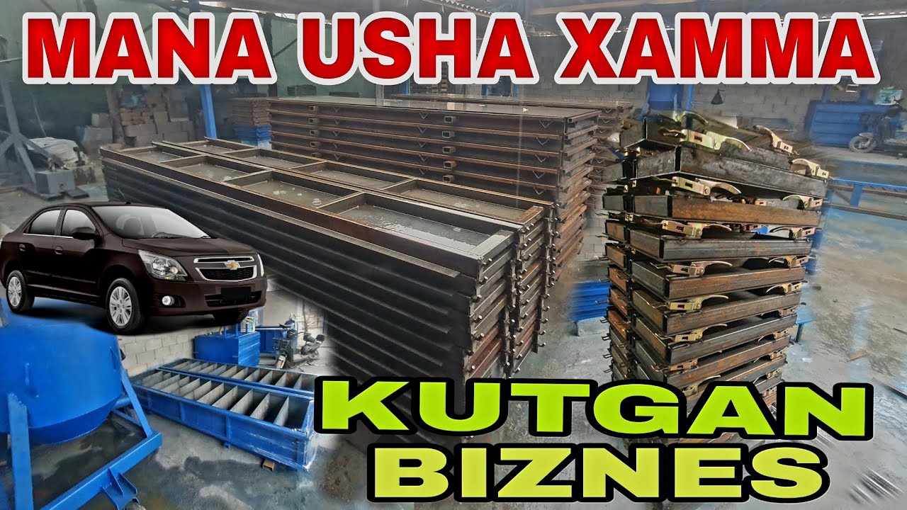 МАНА СИЗЛАР УЧУН ИШЛАПЧИКАРИШ УСКУНАЛАР ТАЙЙОРЛАНМОКДА ПЕНОБЛОК ГАЗАБЛОК