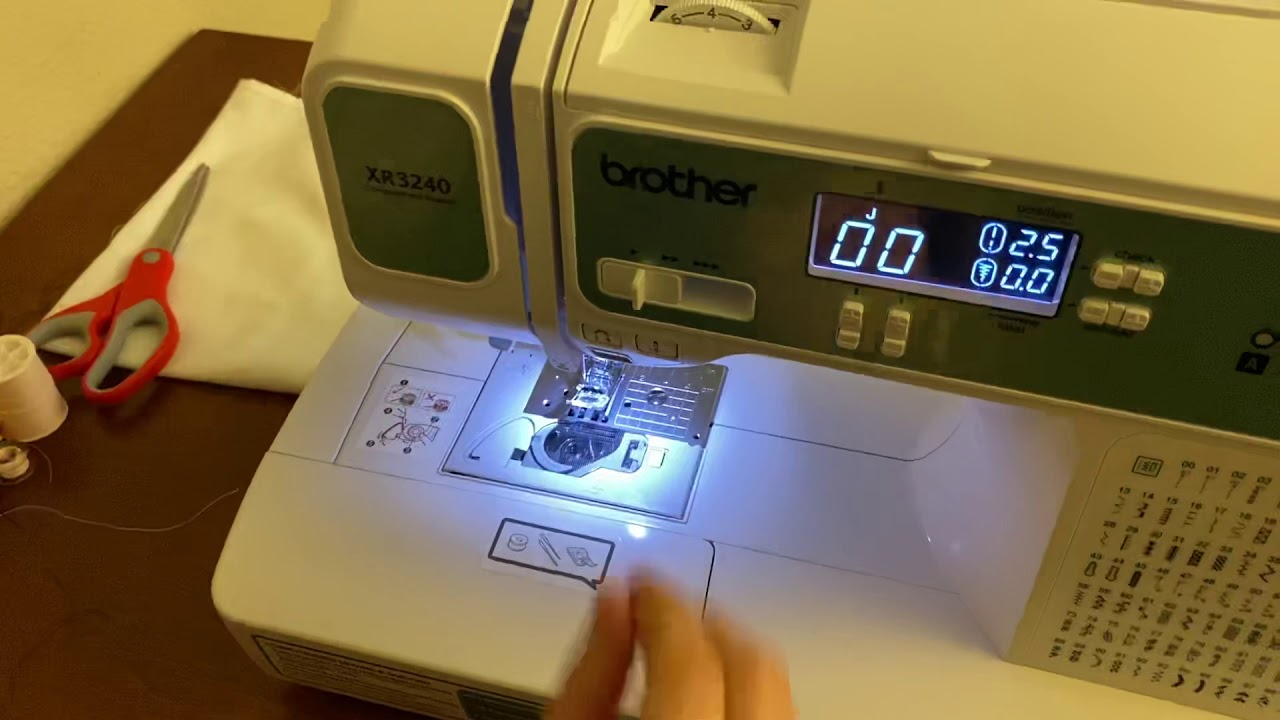 Brother XR3140 XR3240 Sewing Machine Operation Operating Users