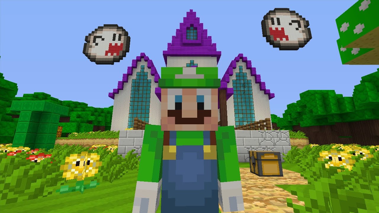 mario and luigi minecraft