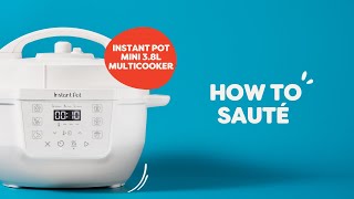 How To Sauté - Instant Pot Clic Mini 3.8L Multi-Cooker