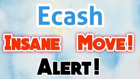Ecash Insane Move! || XEC Price Prediction || XEC Today Update