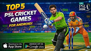 Top 5 Best PSL Cricket Games For Android 2026 😱 Download Now screenshot 1