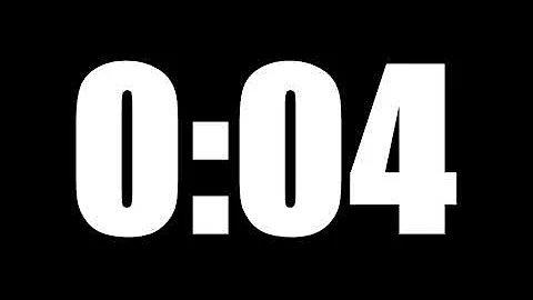 4 SECOND TIMER | LOUD ALARM ⏰