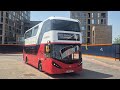Onboard Arriva London Bus HA37 (LK66 HBE) | ADL Enviro400H City | Route SL2