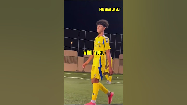 Cristiano Ronaldo Junior Hat Sich Entschieden!! 😳🤯