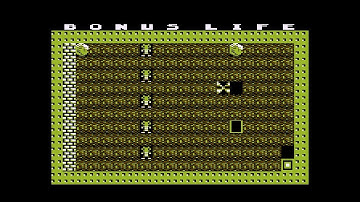 Atari Boulder Dash (Arno Boulderdash 11). Cave 15. Bonus Life