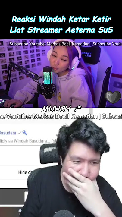 Reaksi Windah Ketar Ketir Liat Streamer Aeterna SuS !!