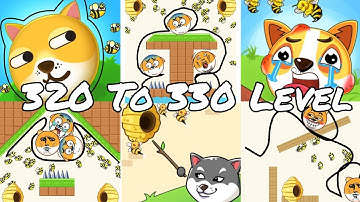 rescue the dog game level 320 to 330 gameplay ios Android
