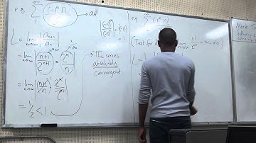 Math 203 Lecture 34 - The Ratio and Root Tests