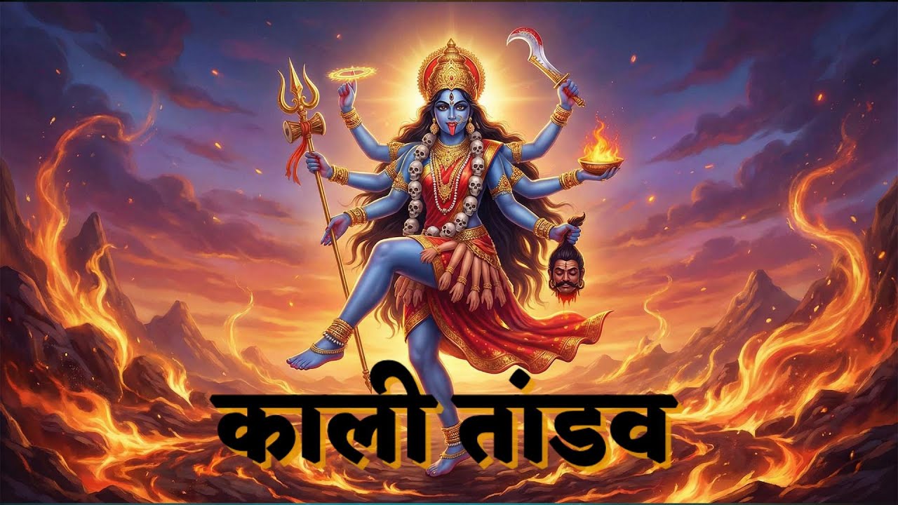 Ugra Roop Kali Mata Tandav 🔱 | Mahakali Ugra Roop | Shakti Bhakti Song | Sanatan ...