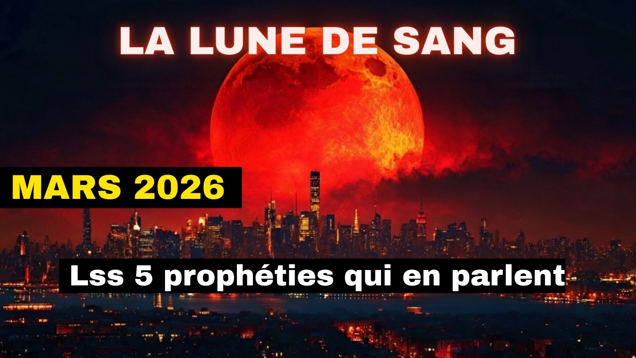 La LUNE DE SANG DE MARS 2026 annoncée par Énoch ? — 5 prophètes avaient prédit ce signe