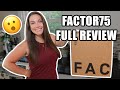 Factor75 (AKA Factor_ Meals) Review — Checking Out Their Meals, Juices, and Wellness Shots!