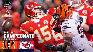 Cincinnati Bengals vs. Kansas City Chiefs | CAMPEONATO AFC NFL 2022 | Resumen Highlights | 2023