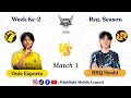 ONIC ESPORTS vs RRQ HOSHI | WEEK 2 REGULER SEASON | MATCH 1 | 29 MARET 2026 | MPL INDONESIA S17