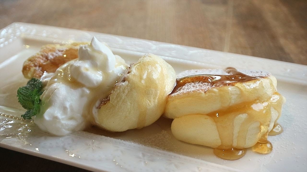 スフレパンケーキの作り方 天使のふわしゅわ食感・量りいらずの簡単レシピ【失敗しない焼き方のポイント 】 Souffle Pancake of Angel｜Coris cooking