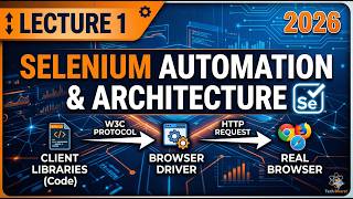 Selenium Tutorial 2026 – Lecture 1 | Complete Roadmap + How Selenium Works Explained | Tech Bharat