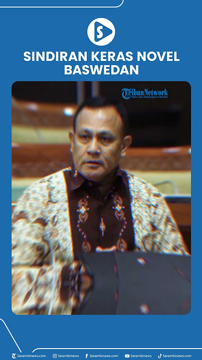 Sindiran Keras Novel Baswedan