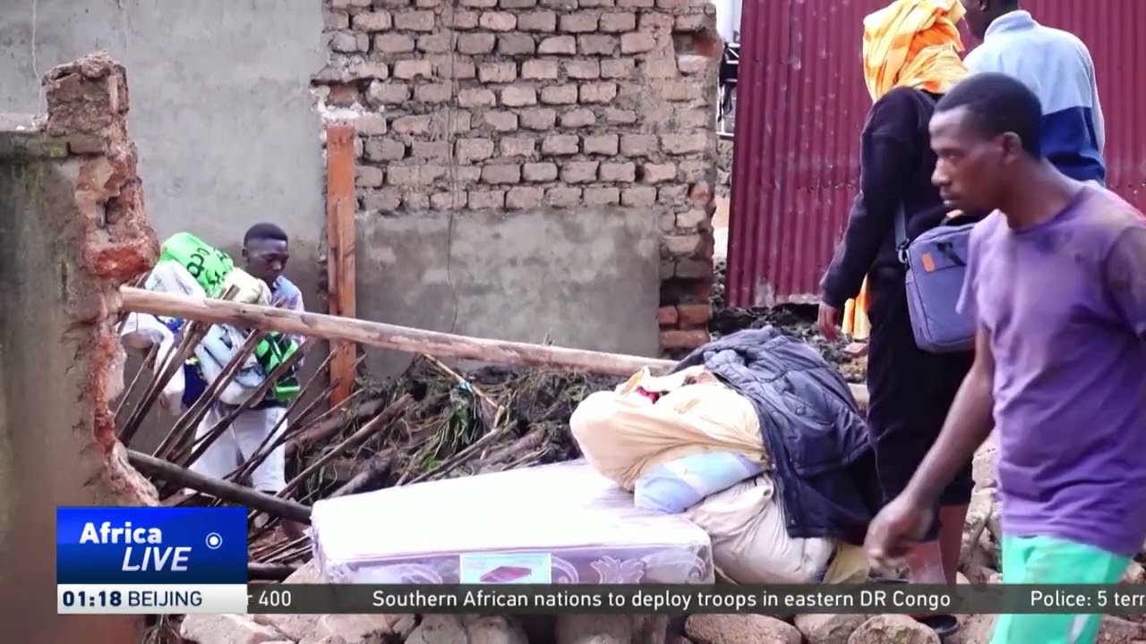 Heavy rains add to problems in Africa's Great Lakes region