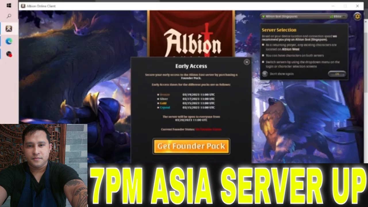 Login - Albion Online