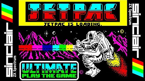 JETPAC (1983) Walkthrough, ZX Spectrum