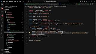Own chatGPT with Edgechainjs and jsonnet