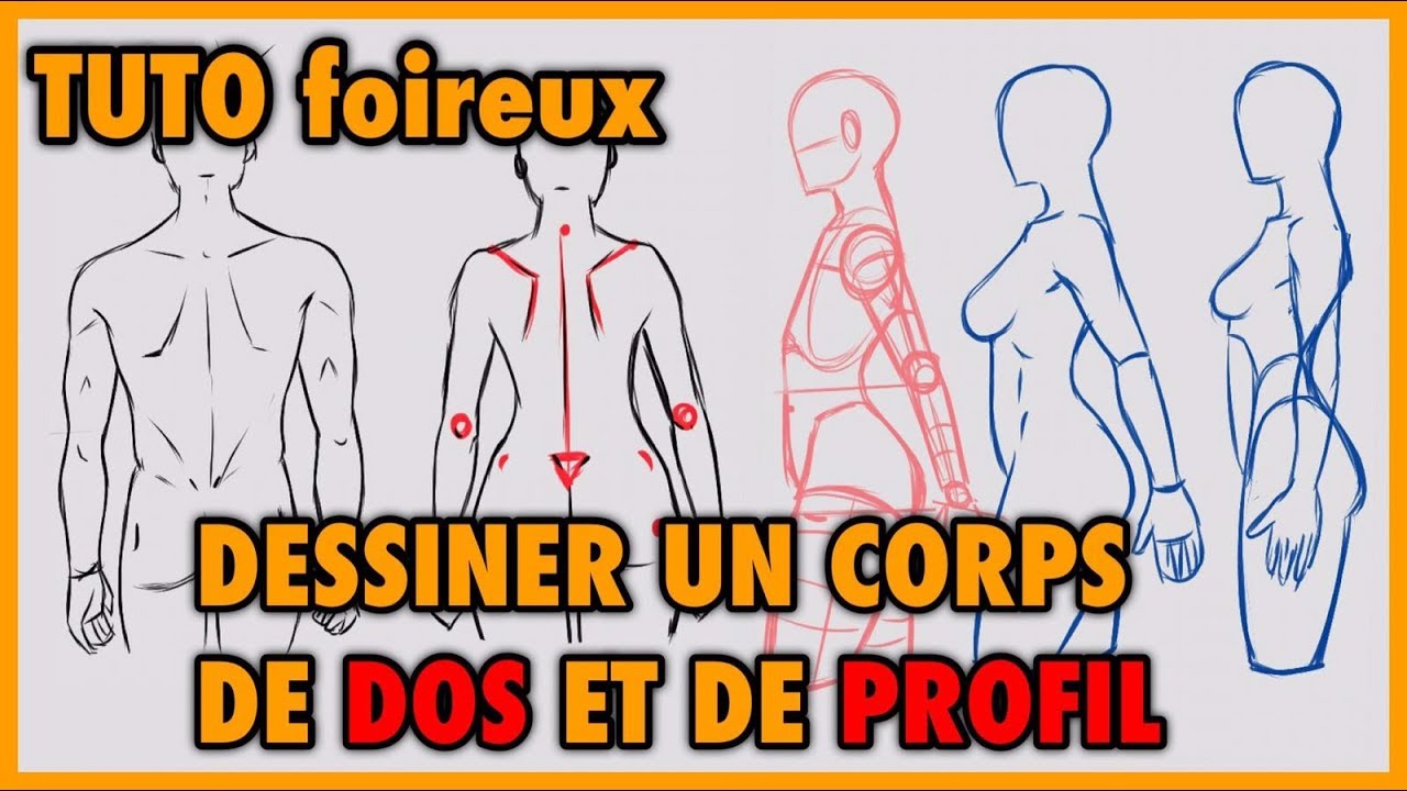 Personnage De Dos Dessin Facile