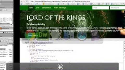 Responsive pagina met Bootstrap 10: het menu stijlen