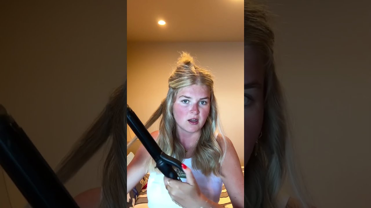 Watch Me Learn How To Curl My Hair