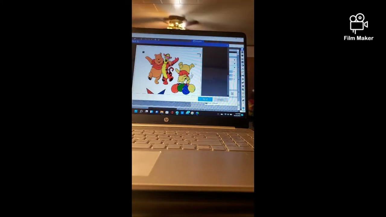 Print Cut Custom Dollar Tree Backpack using Pen and Gear Inkjet