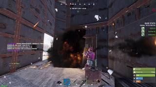 Rust Console Edition #JustQuit #RaidD #4v1 #FirstPerson #Pov #Maso3X