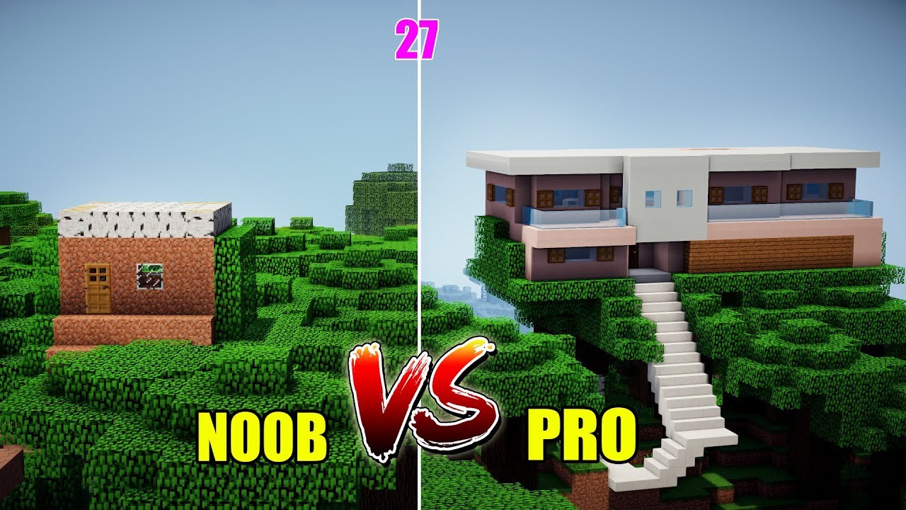 MINECRAFT - NOOB VS PRO (parte 27) - YouTube