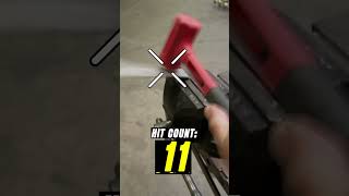 How many hits to bang out a bracket? #Hoonigan