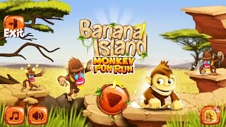 Banana Island Monkey Fun Run |Trail Play | Free Android-iOS Gameplay HD screenshot 2