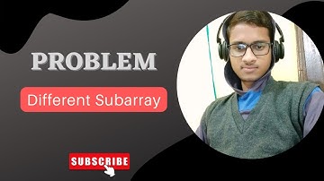 Different Subarrays Rearrange   #CodeChef   solution