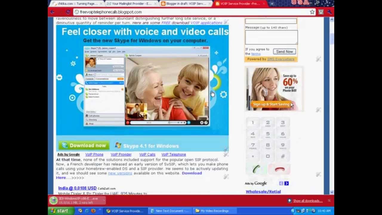 VOIP Service Provider for free calls